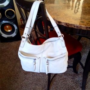 Leather authentic Tignanello bag